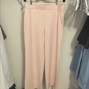 White House Black Market Pink Straight Leg Pants